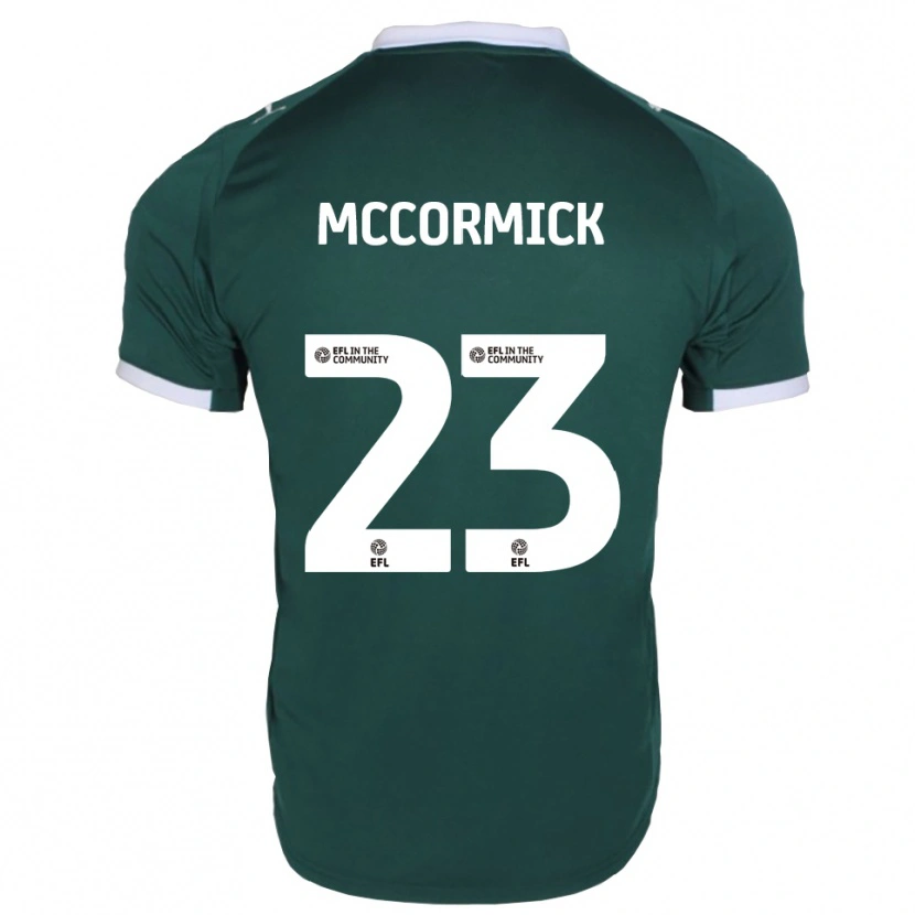 Danxen Hombre Camiseta Leo Mccormick #23 Verde Blanco 1ª Equipación 2025/26 La Camisa