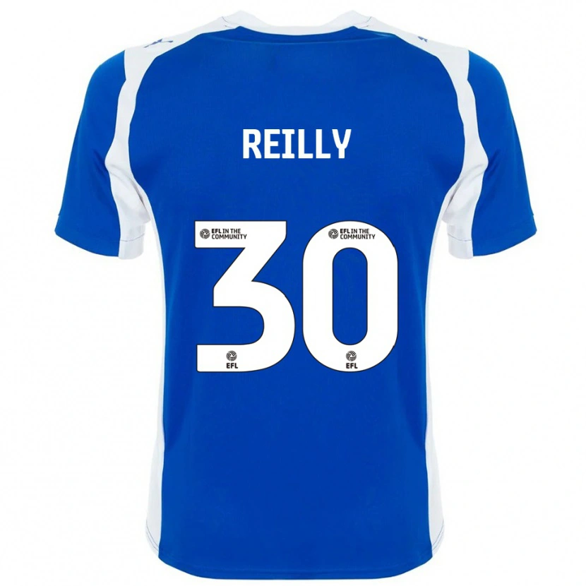 Danxen Hombre Camiseta Jack Reilly #30 Azul Blanco 1ª Equipación 2025/26 La Camisa