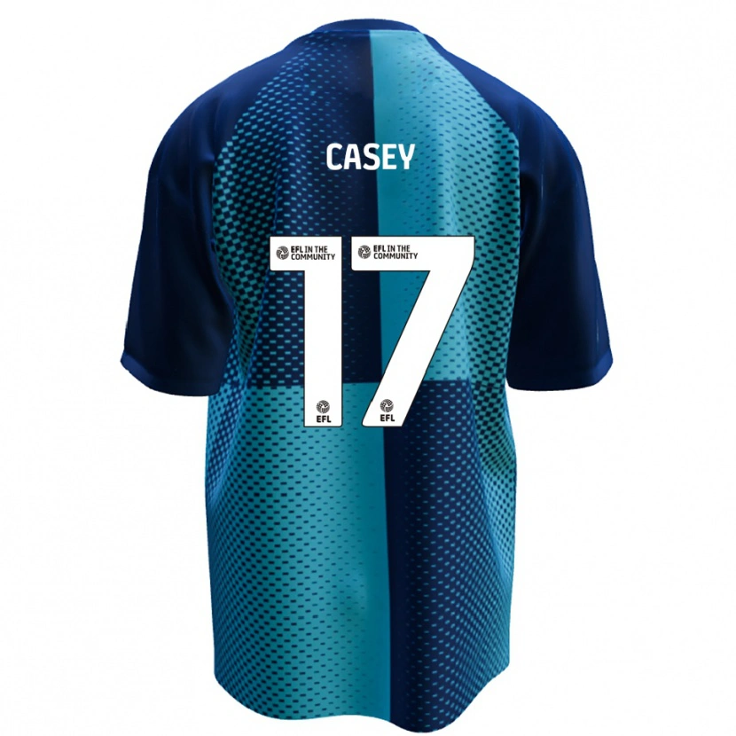 Danxen Hombre Camiseta Dan Casey #17 Azul Celeste 1ª Equipación 2025/26 La Camisa