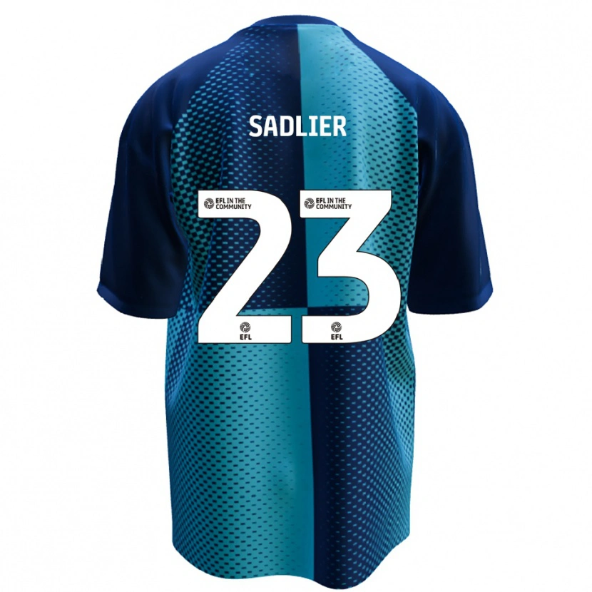 Danxen Hombre Camiseta Kieran Sadlier #23 Azul Celeste 1ª Equipación 2025/26 La Camisa