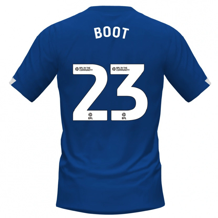 Danxen Hombre Camiseta Ryan Boot #23 Azul Blanco 1ª Equipación 2025/26 La Camisa