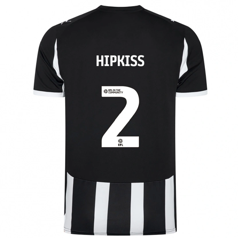 Danxen Hombre Camiseta Stanley Hipkiss #2 Blanco Negro 1ª Equipación 2025/26 La Camisa
