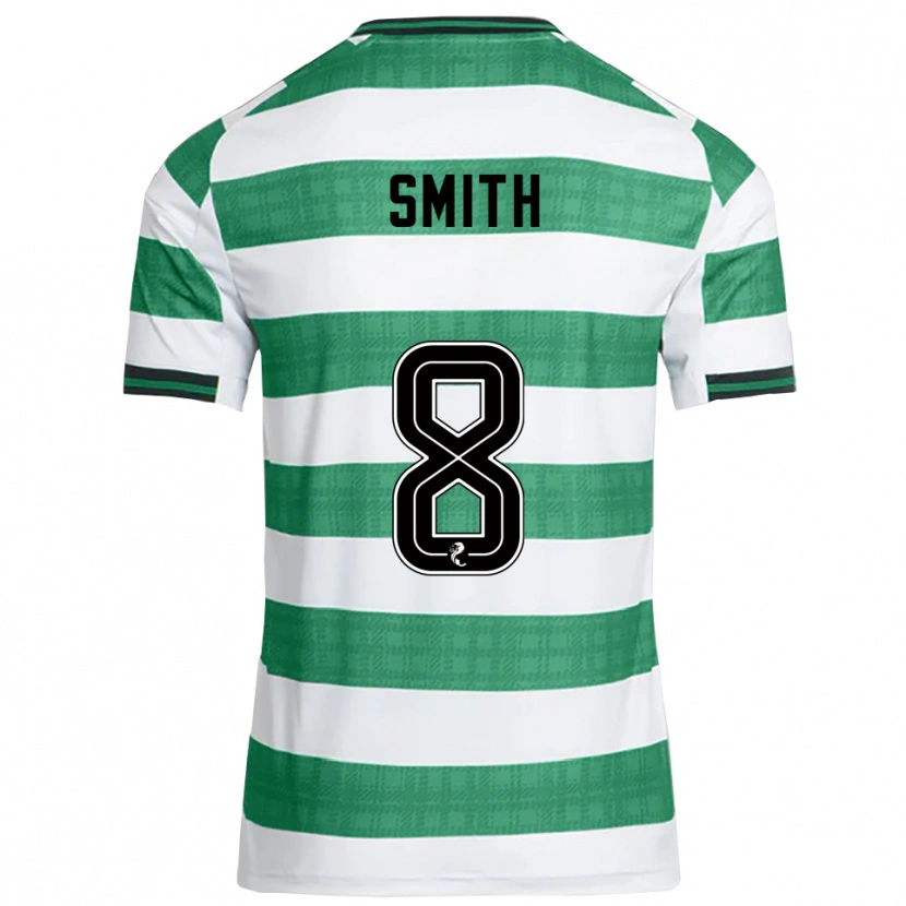 Danxen Hombre Camiseta Jenny Smith #8 Verde Blanco 1ª Equipación 2025/26 La Camisa