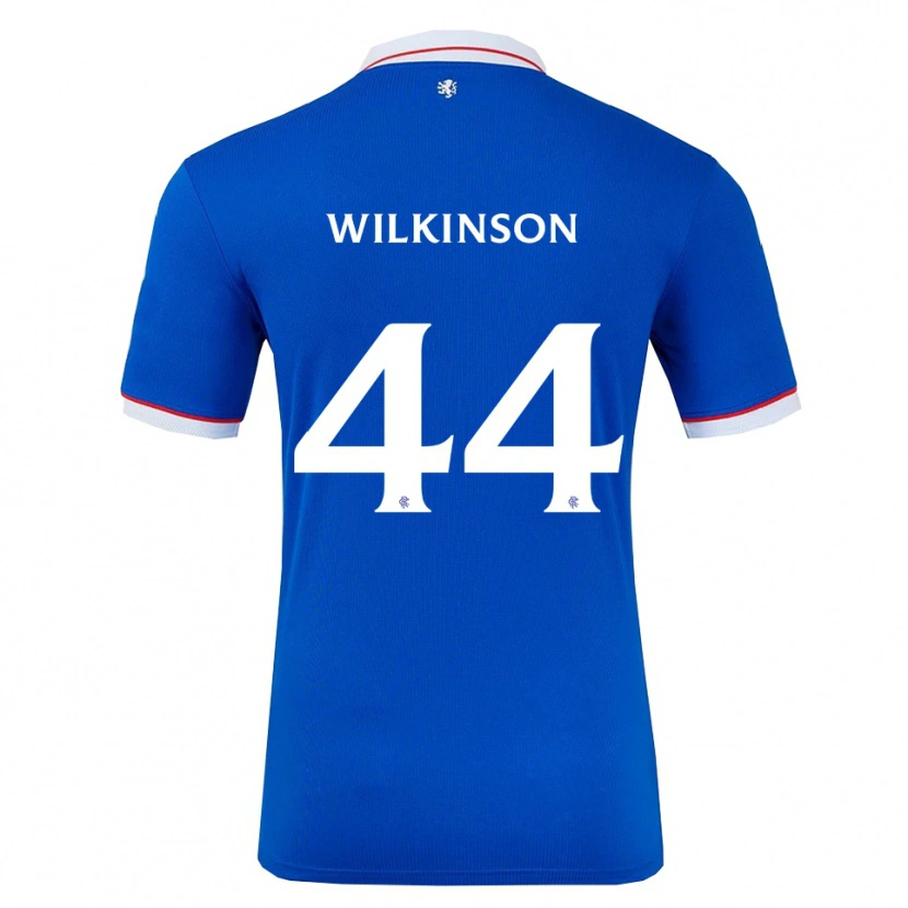 Danxen Hombre Camiseta Katie Wilkinson #44 Azul Blanco 1ª Equipación 2025/26 La Camisa