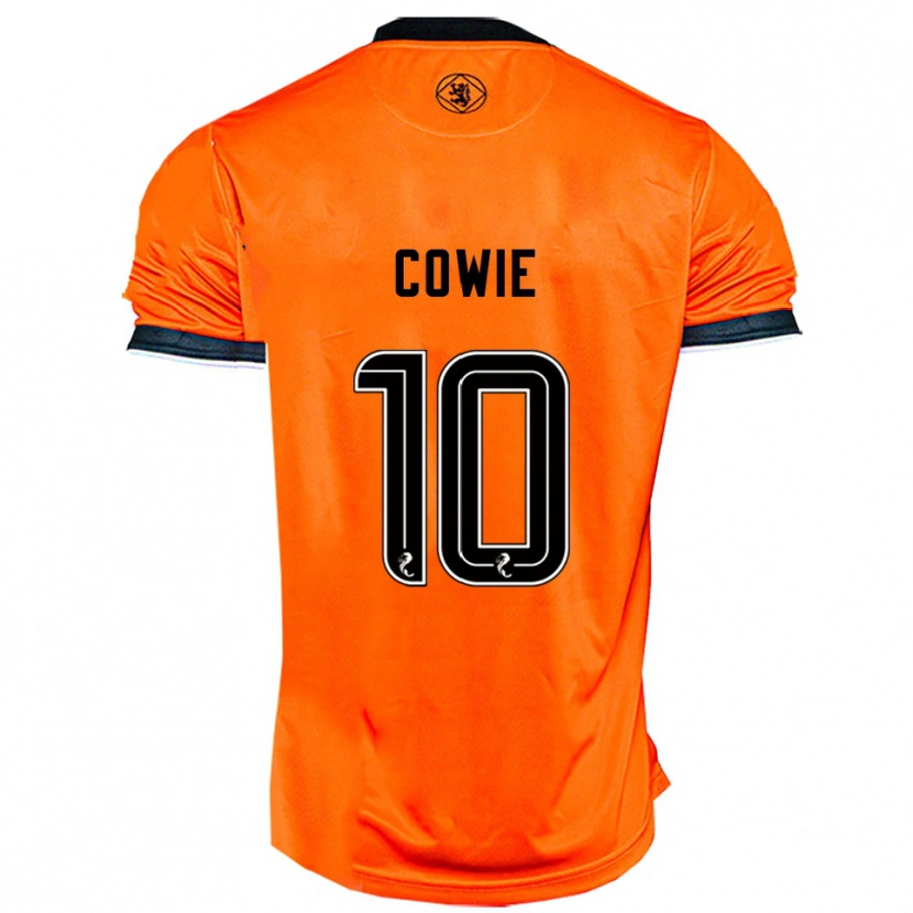 Danxen Hombre Camiseta Ellie Cowie #10 Naranja Negro 1ª Equipación 2025/26 La Camisa