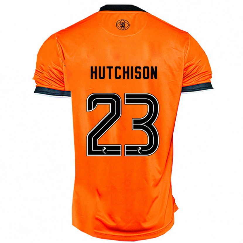 Danxen Hombre Camiseta Daisy Hutchison #23 Naranja Negro 1ª Equipación 2025/26 La Camisa