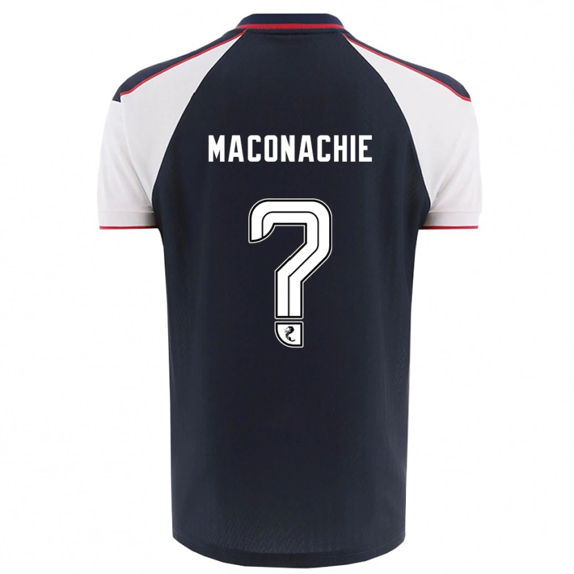 Danxen Hombre Camiseta Charlotte Maconachie #0 Azul Marino Blanco 1ª Equipación 2025/26 La Camisa