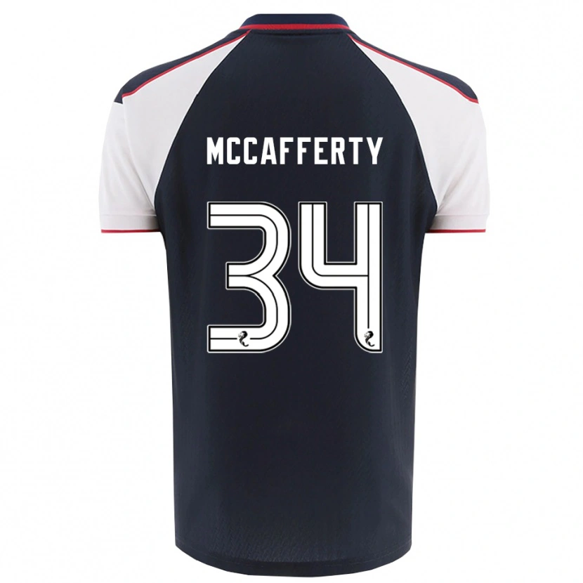 Danxen Hombre Camiseta Flynn Mccafferty #34 Azul Marino Blanco 1ª Equipación 2025/26 La Camisa