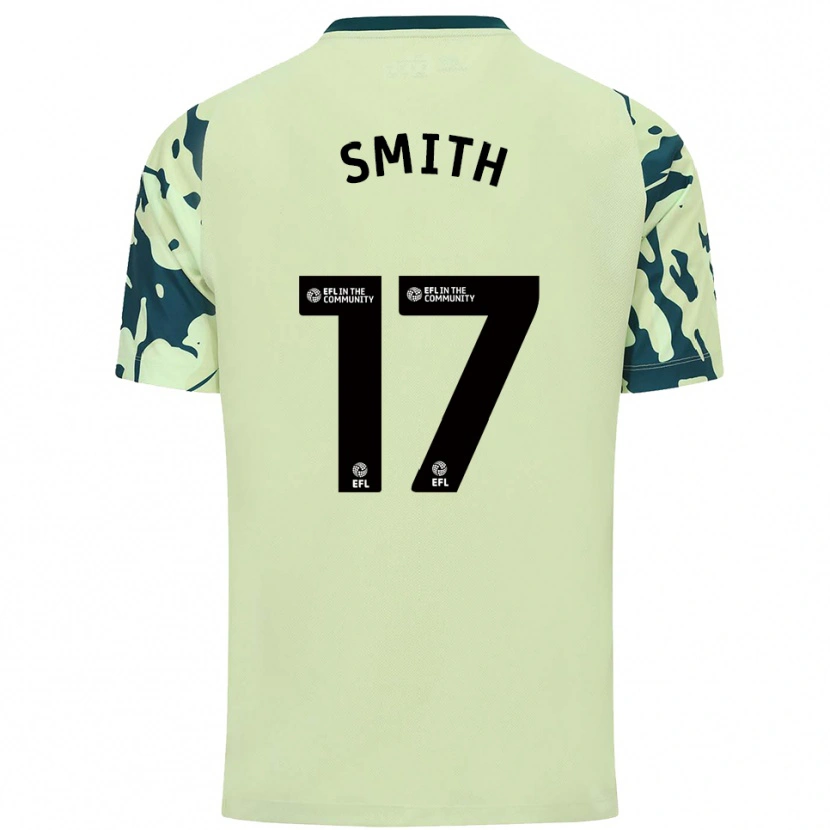 Danxen Hombre Camiseta Hollie Smith #17 Verde Oscuro 2ª Equipación 2025/26 La Camisa