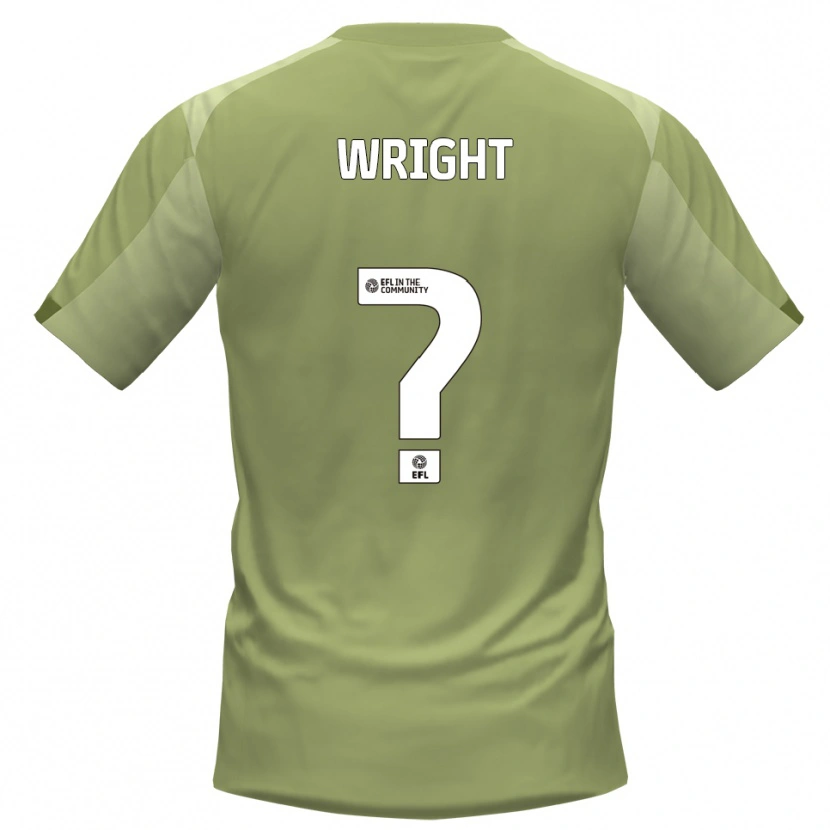 Danxen Hombre Camiseta Eddie Wright #0 Salvia Champán 2ª Equipación 2025/26 La Camisa