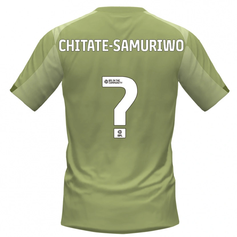 Danxen Hombre Camiseta Shona Chitate-Samuriwo #0 Salvia Champán 2ª Equipación 2025/26 La Camisa