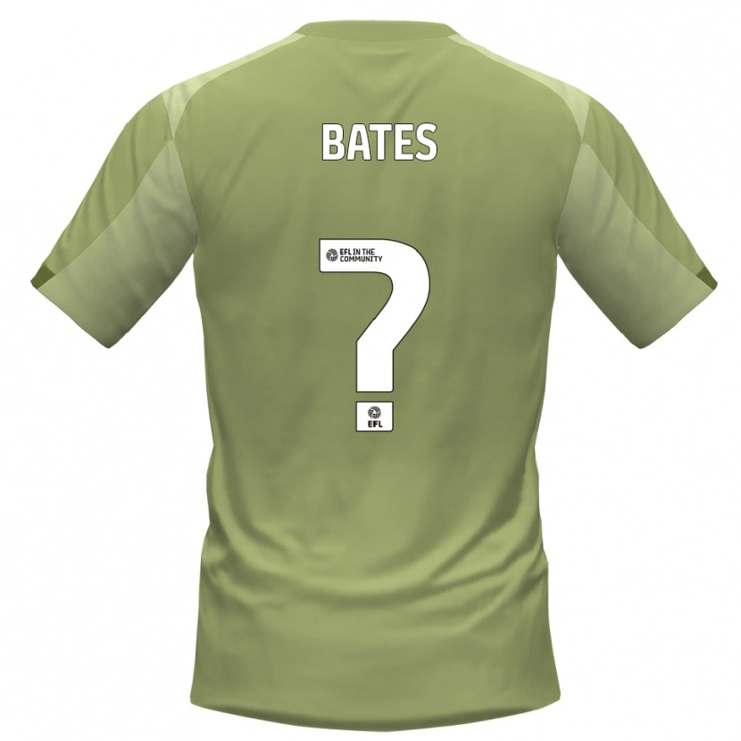 Danxen Hombre Camiseta Leanne Bates #0 Salvia Champán 2ª Equipación 2025/26 La Camisa