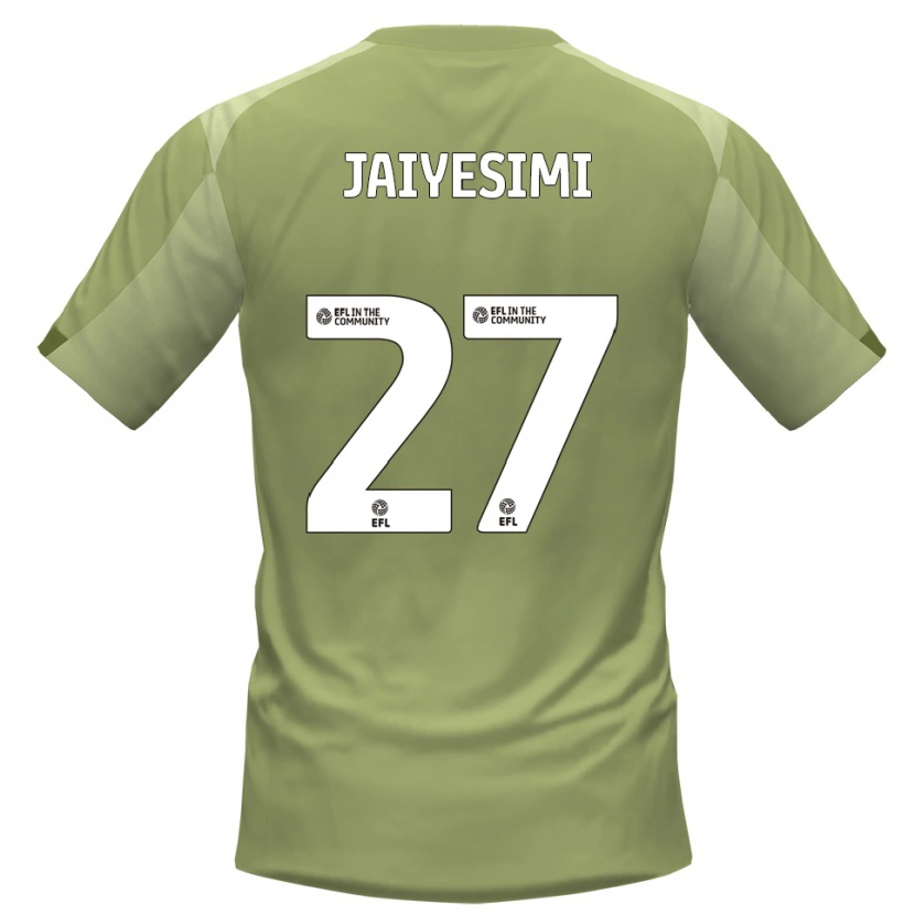 Danxen Hombre Camiseta Diallang Jaiyesimi #27 Salvia Champán 2ª Equipación 2025/26 La Camisa