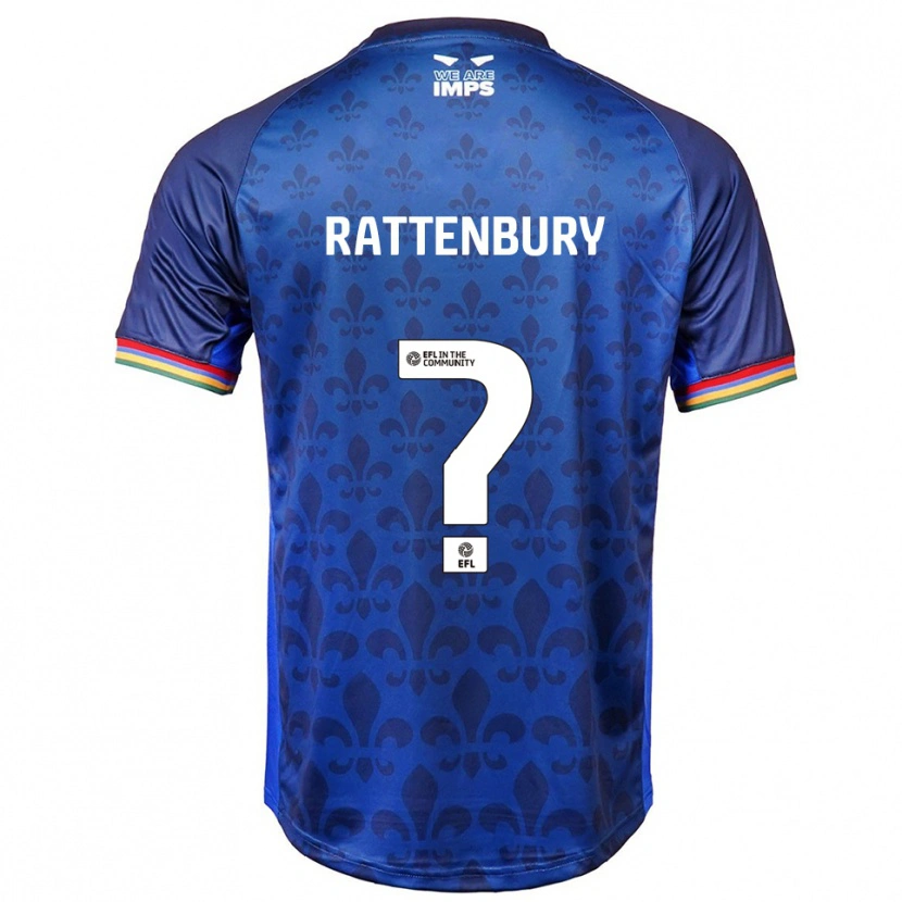 Danxen Hombre Camiseta Freya Rattenbury #0 Azul Azul Marino 2ª Equipación 2025/26 La Camisa