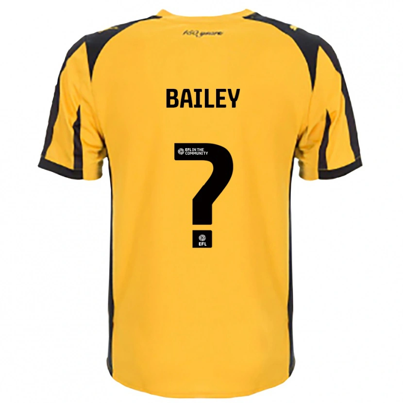 Danxen Hombre Camiseta Hollie Bailey #0 Naranja Negro 2ª Equipación 2025/26 La Camisa
