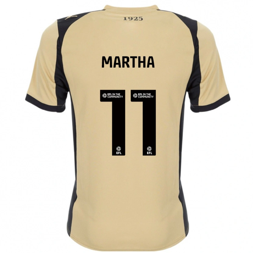 Danxen Hombre Camiseta Ar'jany Martha #11 Dorado Negro 2ª Equipación 2025/26 La Camisa