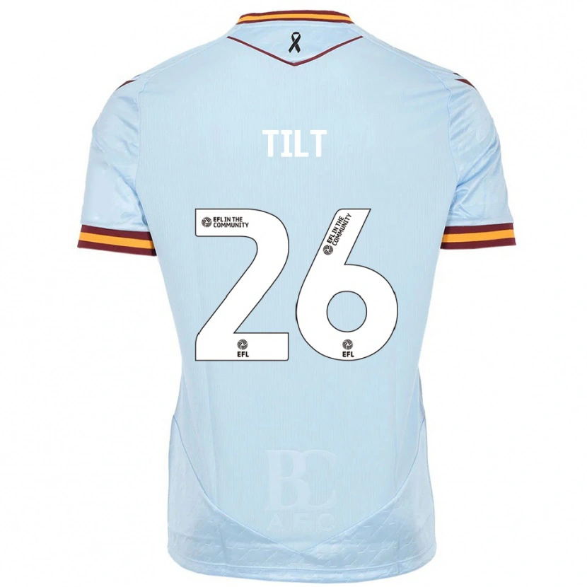 Danxen Hombre Camiseta Curtis Tilt #26 Celeste 2ª Equipación 2025/26 La Camisa