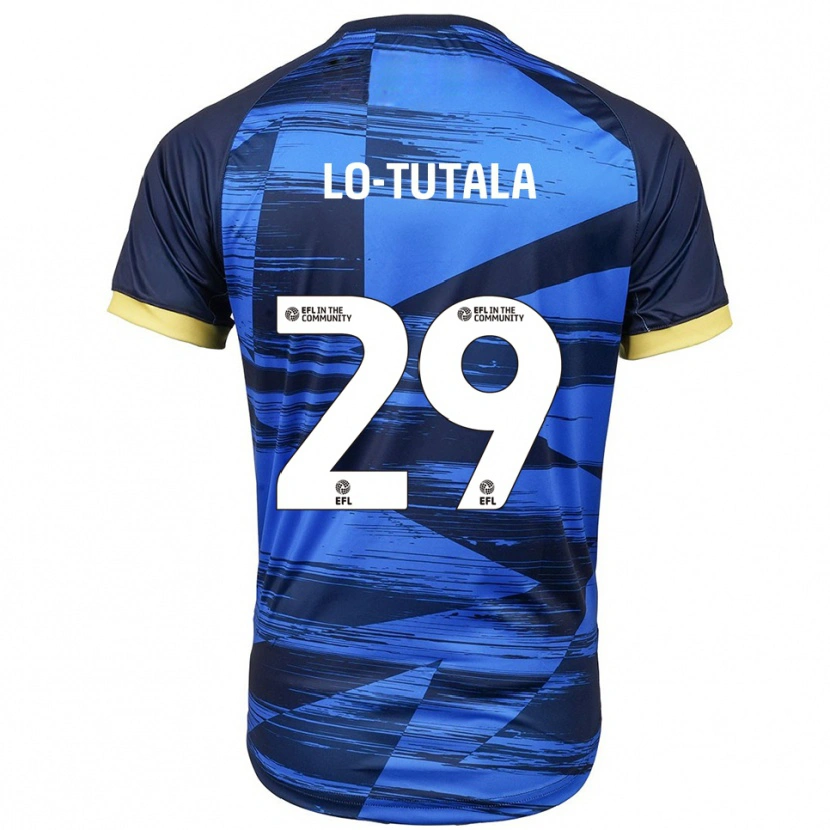 Danxen Hombre Camiseta Thimothée Lo-Tutala #29 Azul Azul Marino 2ª Equipación 2025/26 La Camisa