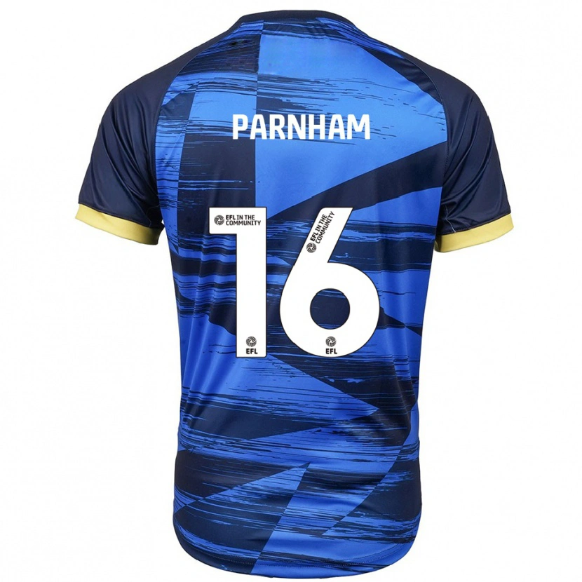 Danxen Hombre Camiseta Arianne Parnham #16 Azul Azul Marino 2ª Equipación 2025/26 La Camisa