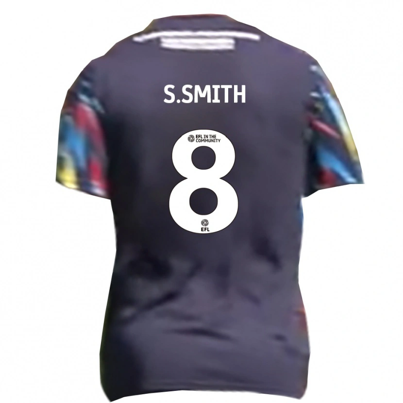 Danxen Hombre Camiseta Scott Smith #8 Azul Marino Amarillo Rojo 2ª Equipación 2025/26 La Camisa