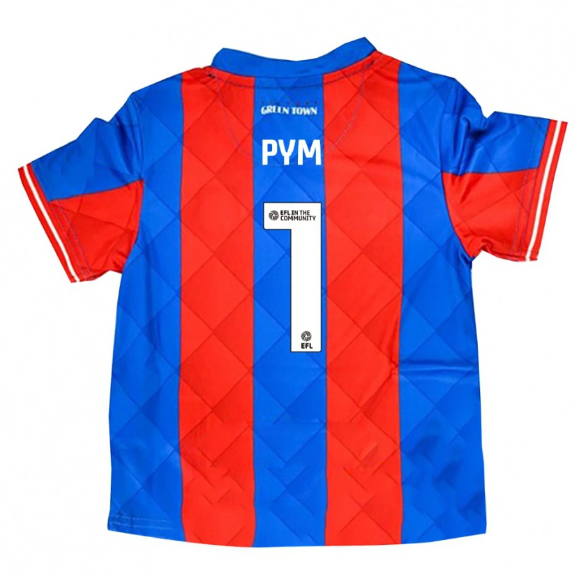 Danxen Hombre Camiseta Christy Pym #1 Azul Rojo Blanco 2ª Equipación 2025/26 La Camisa