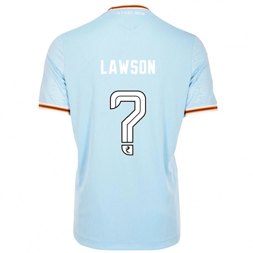 Danxen Hombre Camiseta Nathan Lawson #0 Celeste 2ª Equipación 2025/26 La Camisa
