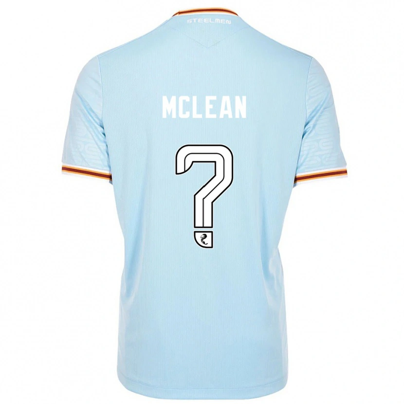 Danxen Hombre Camiseta Harry Mclean #0 Celeste 2ª Equipación 2025/26 La Camisa