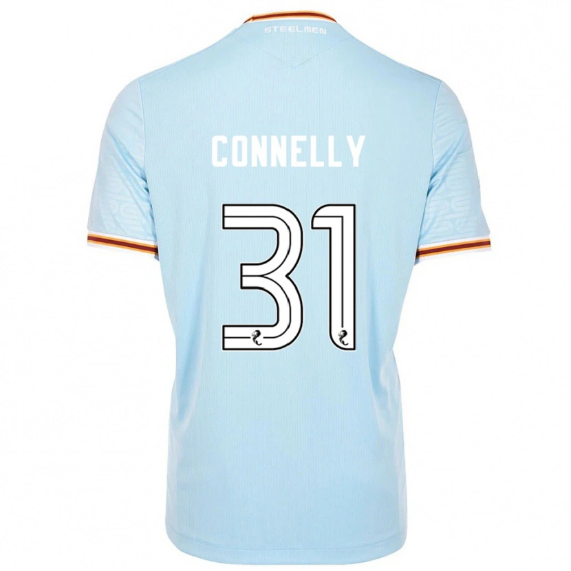 Danxen Hombre Camiseta Matty Connelly #31 Celeste 2ª Equipación 2025/26 La Camisa