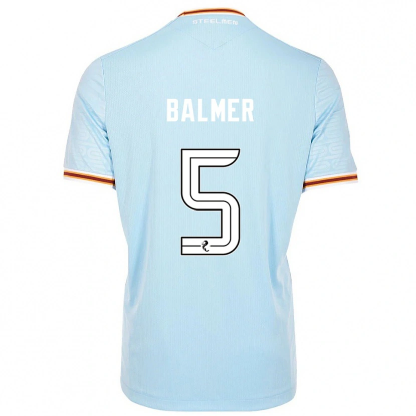 Danxen Hombre Camiseta Kofi Balmer #5 Celeste 2ª Equipación 2025/26 La Camisa