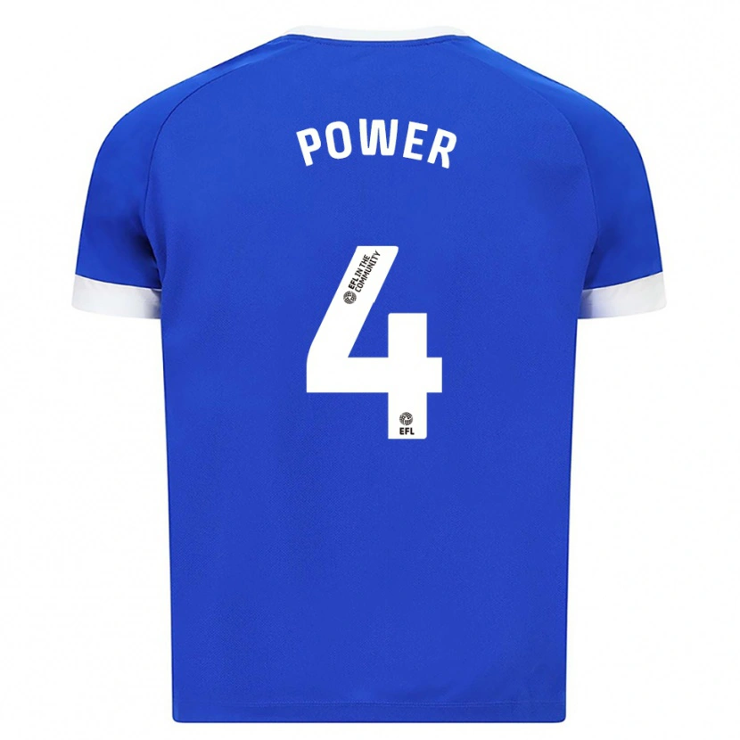 Danxen Mujer Camiseta Hannah Power #4 Azul Blanco 1ª Equipación 2025/26 La Camisa