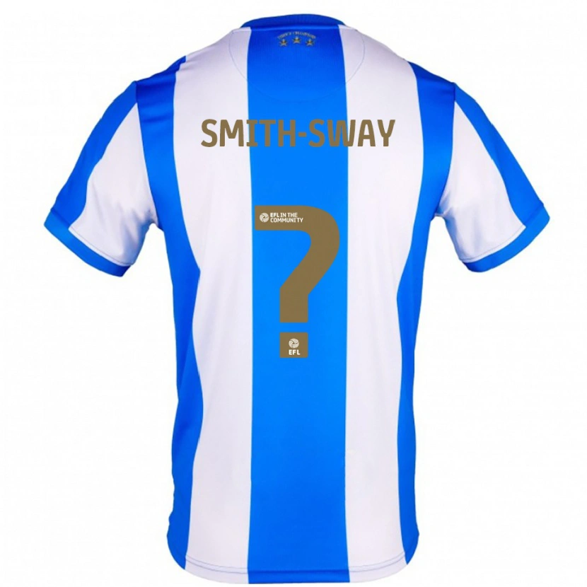 Danxen Mujer Camiseta Jay Smith-Sway #0 Azul Blanco 1ª Equipación 2025/26 La Camisa