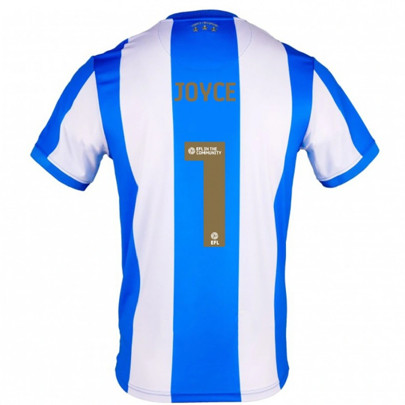 Danxen Mujer Camiseta Lauren Joyce #1 Azul Blanco 1ª Equipación 2025/26 La Camisa