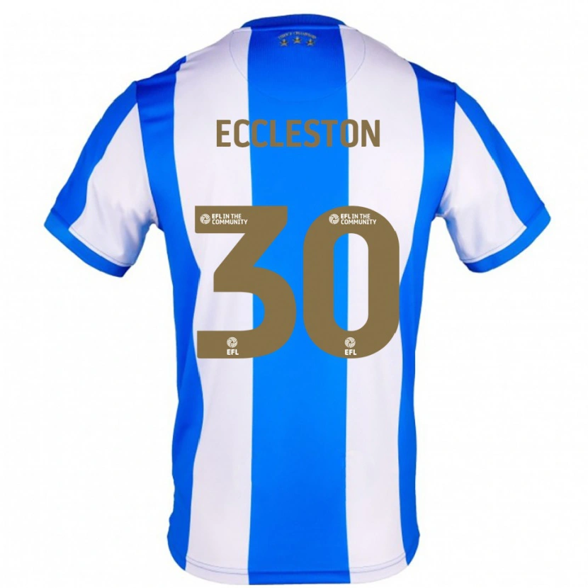 Danxen Mujer Camiseta Neo Eccleston #30 Azul Blanco 1ª Equipación 2025/26 La Camisa