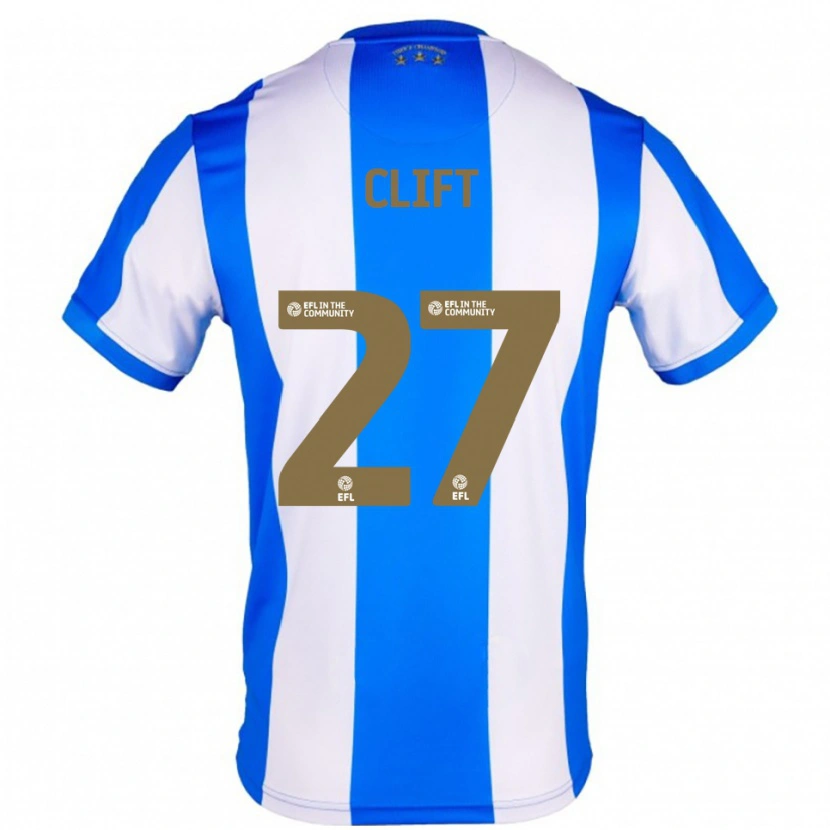 Danxen Mujer Camiseta Cassidy Clift #27 Azul Blanco 1ª Equipación 2025/26 La Camisa