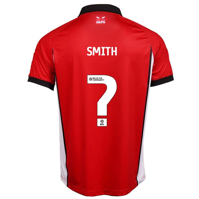 Danxen Mujer Camiseta Olivia Smith #0 Rojo Blanco 1ª Equipación 2025/26 La Camisa