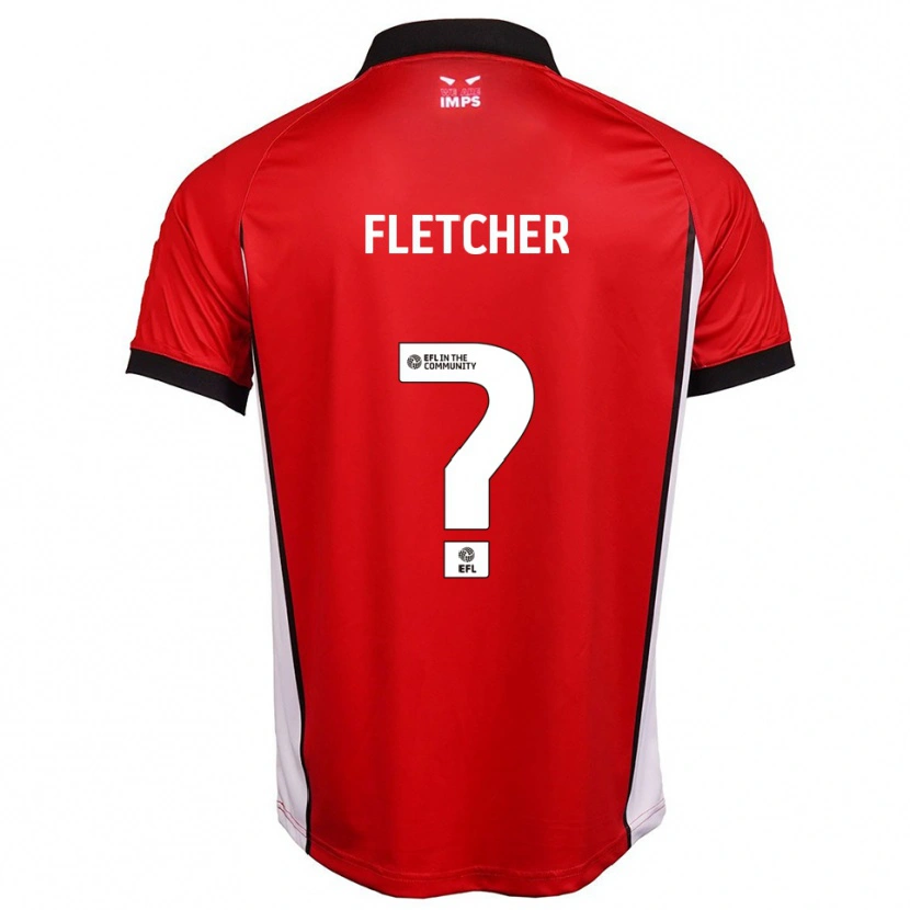 Danxen Mujer Camiseta Sinead Fletcher #0 Rojo Blanco 1ª Equipación 2025/26 La Camisa