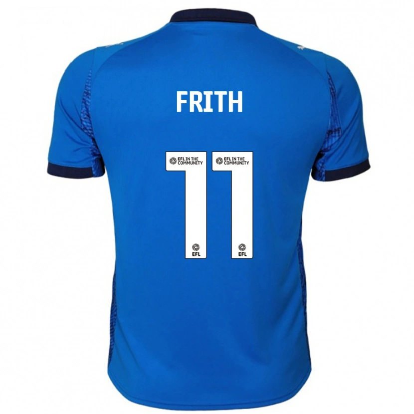 Danxen Mujer Camiseta Declan Frith #11 Azul Blanco 1ª Equipación 2025/26 La Camisa