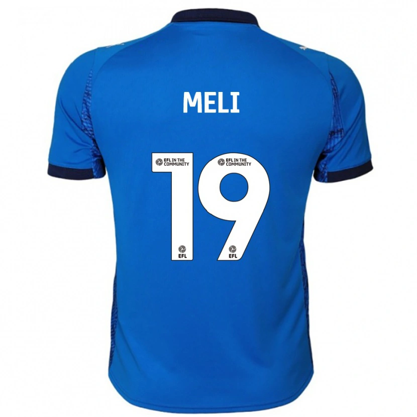 Danxen Mujer Camiseta Emily Meli #19 Azul Blanco 1ª Equipación 2025/26 La Camisa