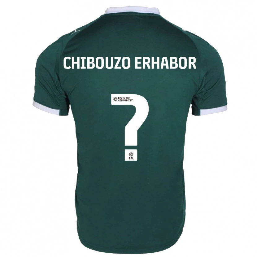 Danxen Mujer Camiseta Comfort Chibouzo Erhabor #0 Verde Blanco 1ª Equipación 2025/26 La Camisa