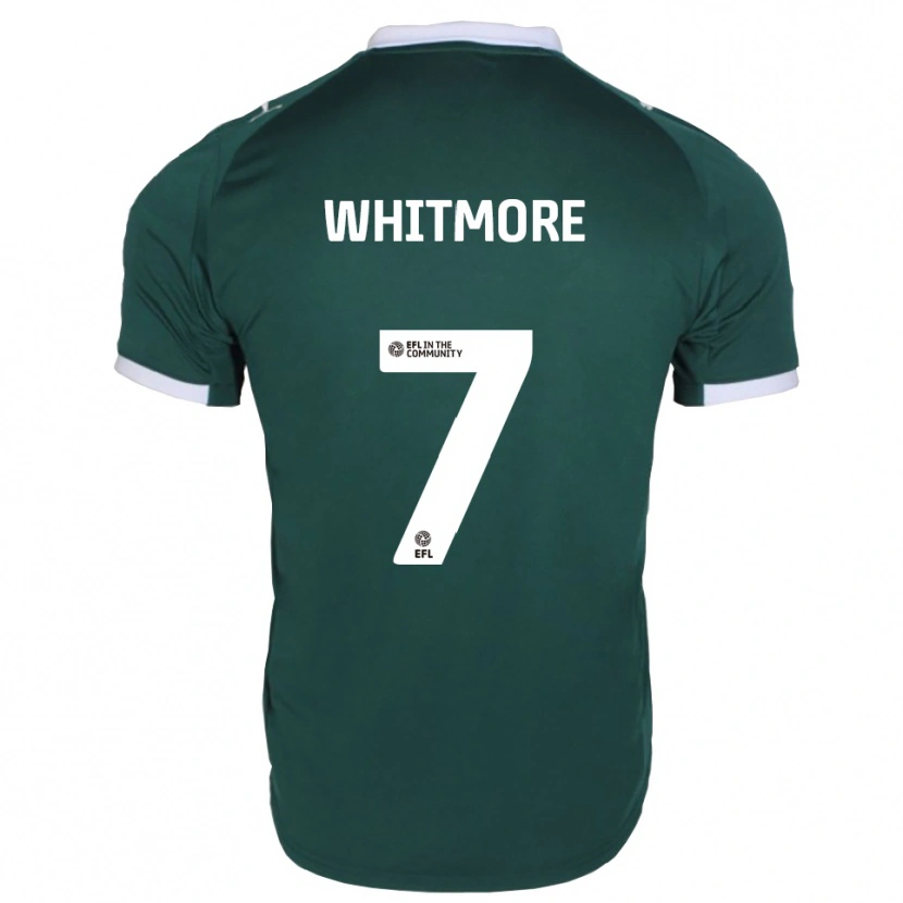 Danxen Mujer Camiseta Charlotte Whitmore #7 Verde Blanco 1ª Equipación 2025/26 La Camisa