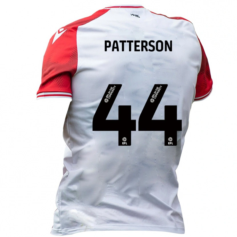 Danxen Mujer Camiseta Phoenix Patterson #44 Blanco Rojo 1ª Equipación 2025/26 La Camisa