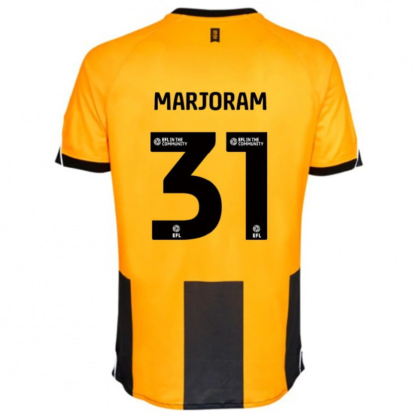 Danxen Mujer Camiseta Sophie Marjoram #31 Naranja Negro 1ª Equipación 2025/26 La Camisa