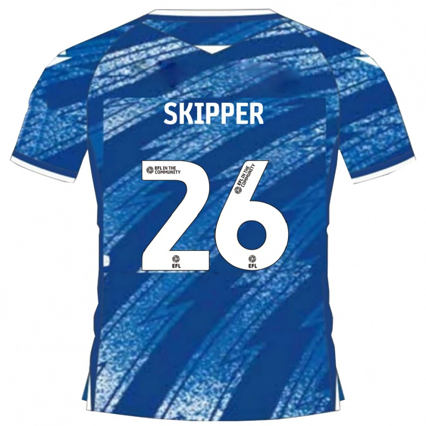 Danxen Mujer Camiseta Stanley Skipper #26 Azul Blanco 1ª Equipación 2025/26 La Camisa