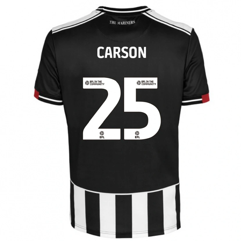Danxen Mujer Camiseta Matty Carson #25 Negro Blanco Rojo 1ª Equipación 2025/26 La Camisa