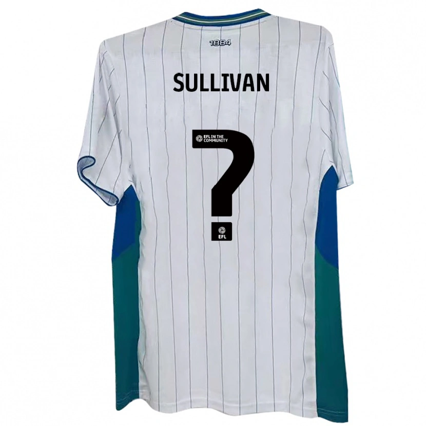 Danxen Mujer Camiseta Kiah Sullivan #0 Blanco Verde Azul 1ª Equipación 2025/26 La Camisa