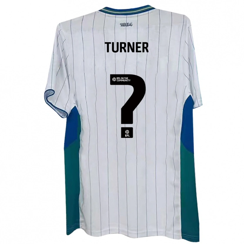 Danxen Mujer Camiseta Aaliyah Turner #0 Blanco Verde Azul 1ª Equipación 2025/26 La Camisa