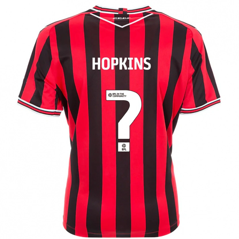Danxen Mujer Camiseta Leila Hopkins #0 Rojo Negro 1ª Equipación 2025/26 La Camisa