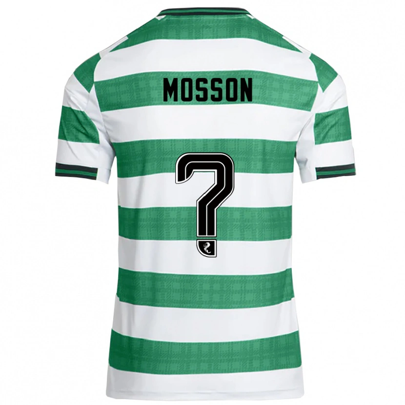 Danxen Mujer Camiseta Louis Mosson #0 Verde Blanco 1ª Equipación 2025/26 La Camisa