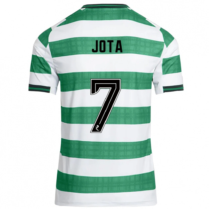 Danxen Mujer Camiseta Jota #7 Verde Blanco 1ª Equipación 2025/26 La Camisa