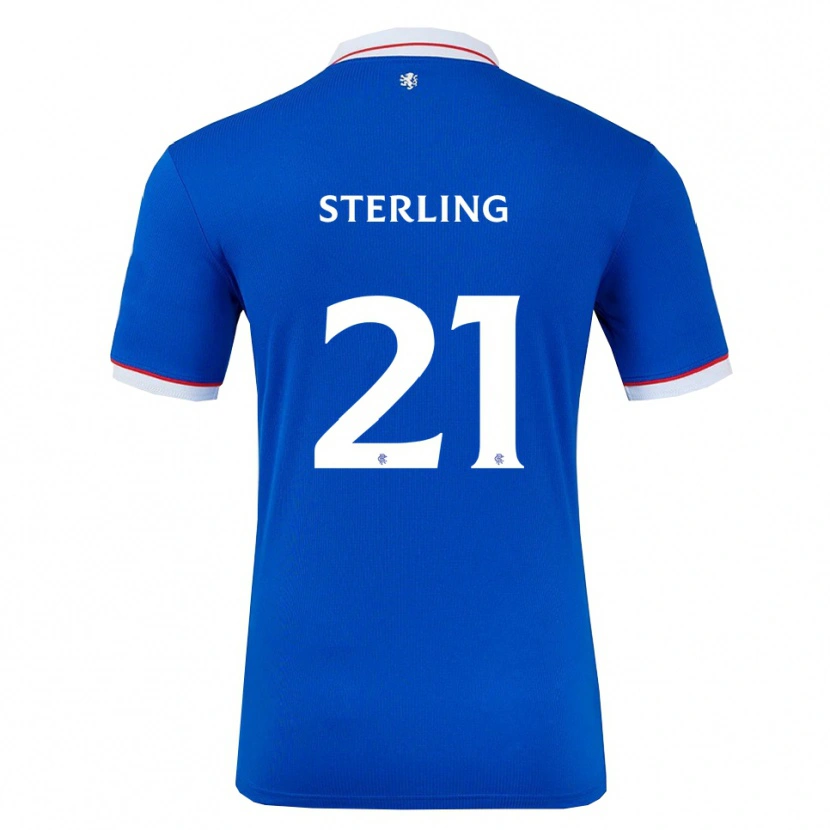 Danxen Mujer Camiseta Dujon Sterling #21 Azul Blanco 1ª Equipación 2025/26 La Camisa